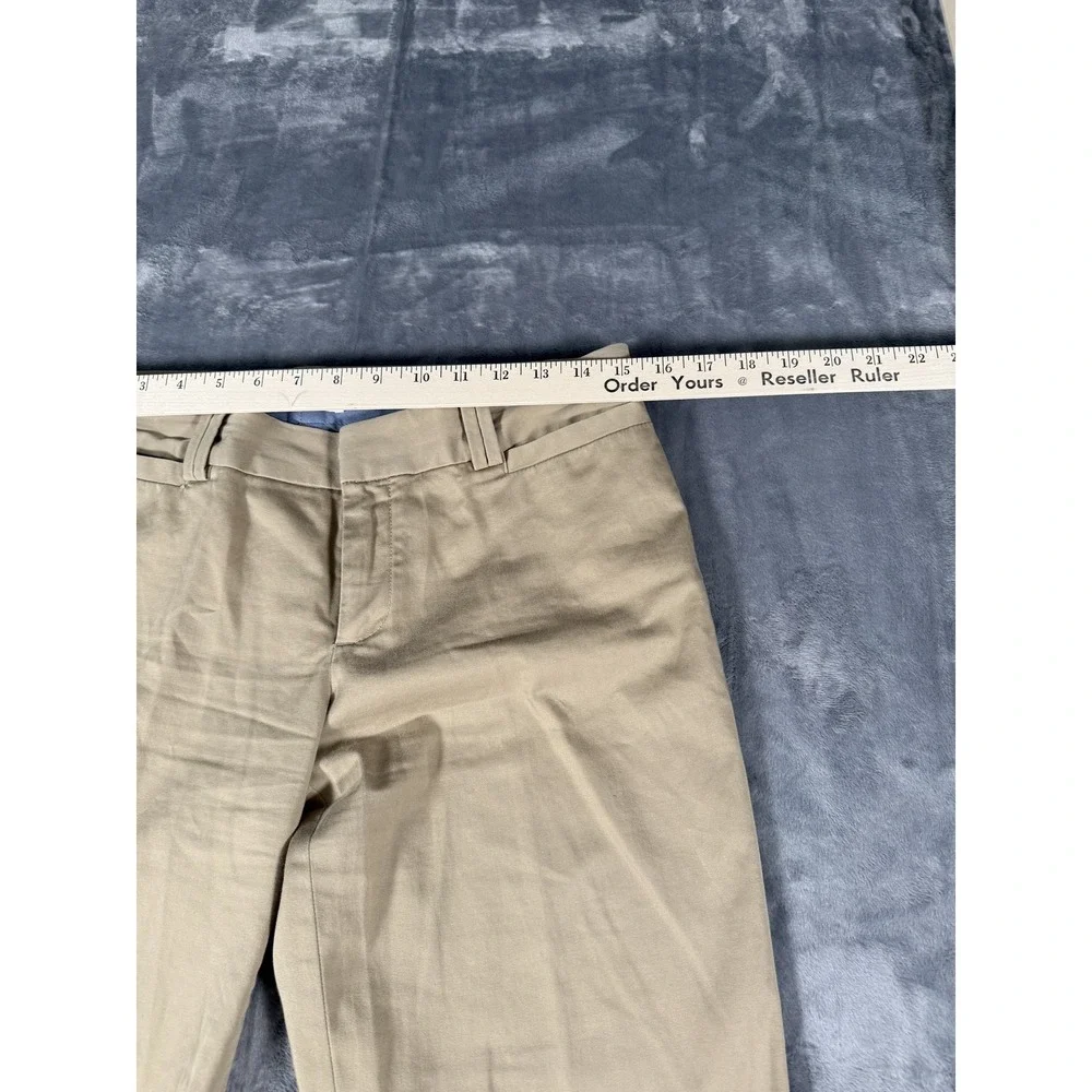 Banana Republic The Logan Fit Men's Chino Pants Khaki Tan Flat Front Size 33 x
